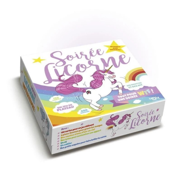 Coffret Soirée licorne