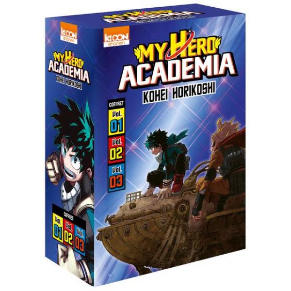 Coffret My Hero Academia 3 Volumes
