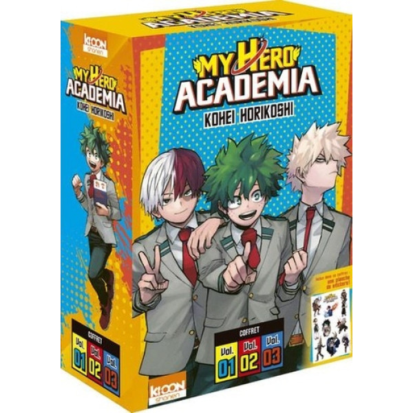 Coffret my Hero Academia 1/3