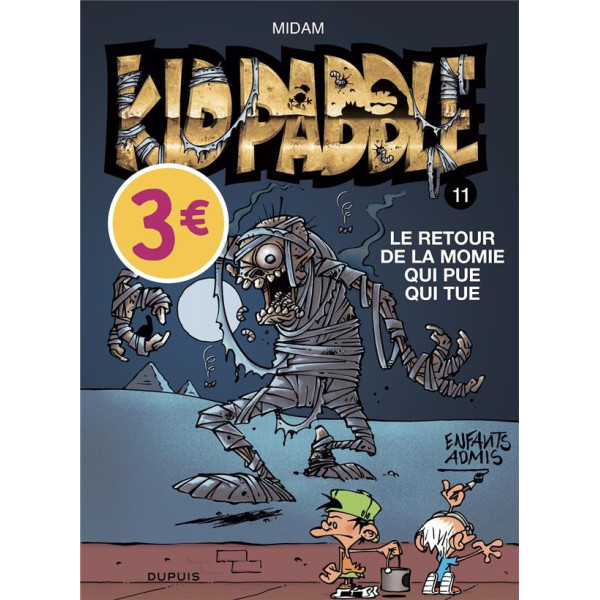 Kid Paddle T11 -Le retour de la momie qui pue qui tue