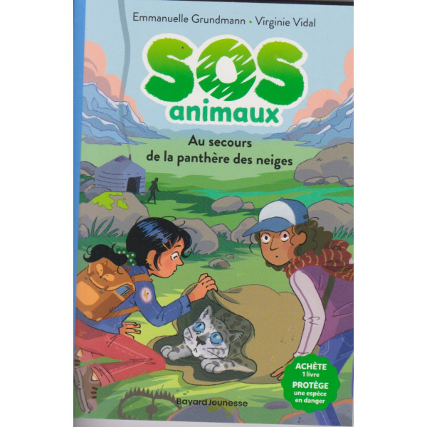 SOS animaux T1 - Au secours de la panthère des neiges