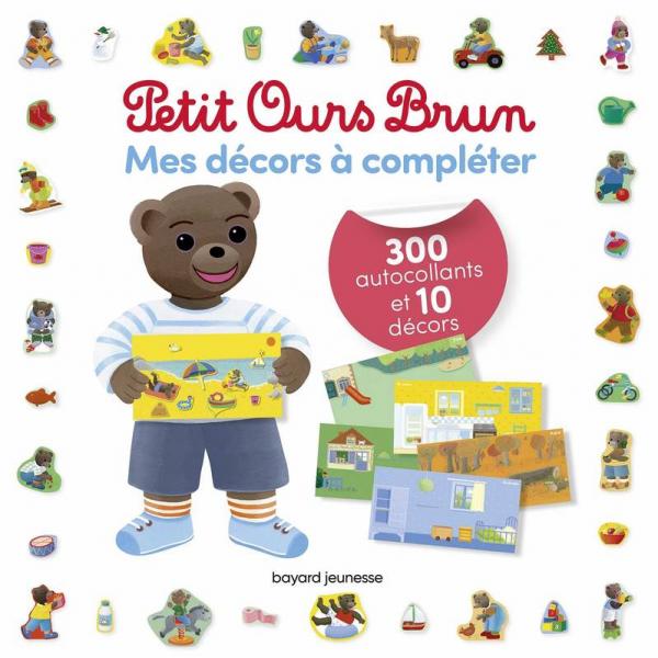 Petit Ours Brun -Mes décors à compléter