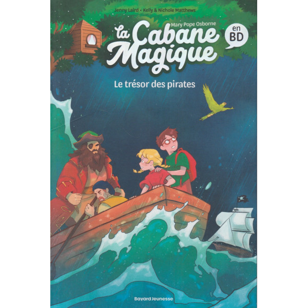 La cabane magique en BD T4 - Le trésor des pirates