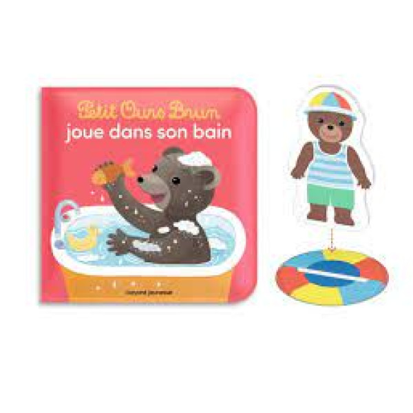 Petit Ours Brun joue dans son bain