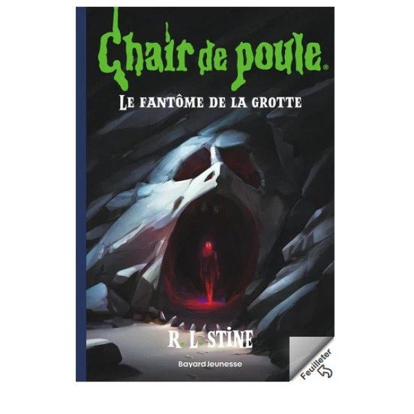 Chair de poule Tome 9 -Le fantôme de la grotte
