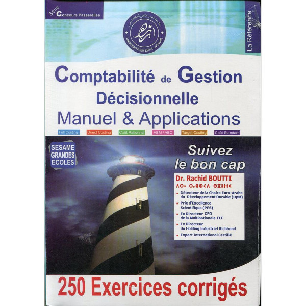 Comptabilité de gestion décisionnelle -Concours passerelles