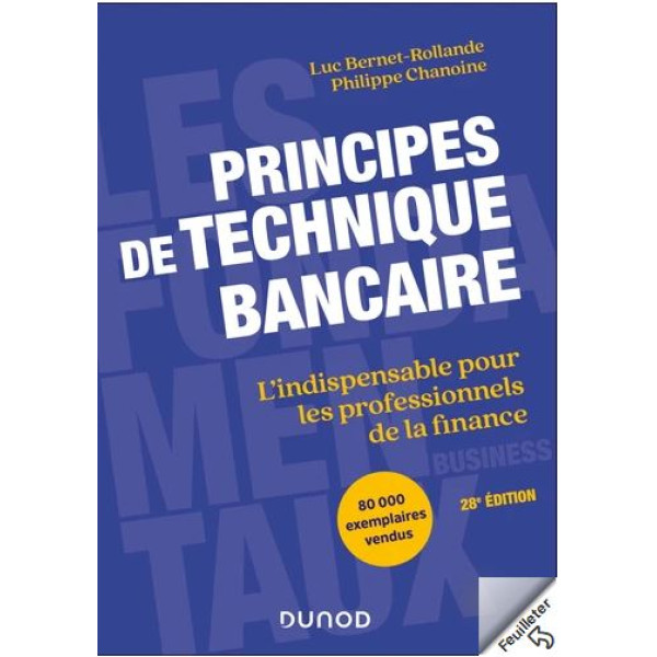 Principes de technique bancaire 28éd 2024