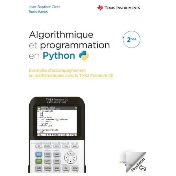 Algorithmique et programmation en Python 2nde