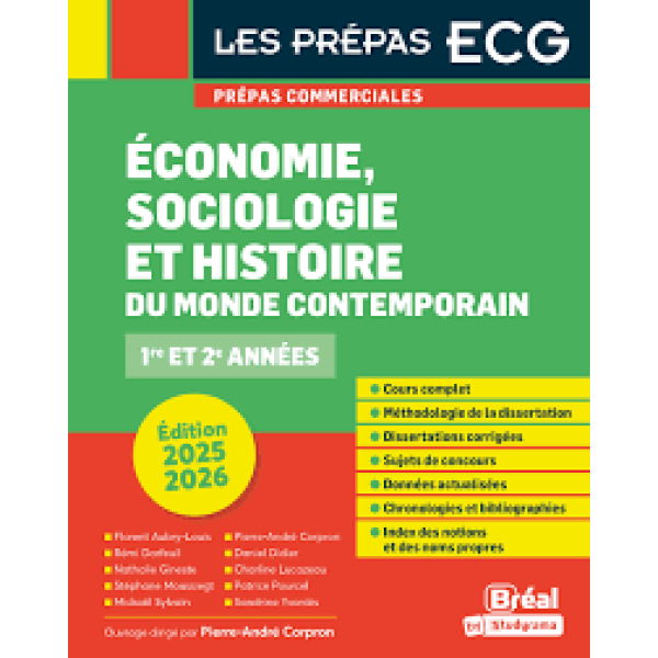 Économie , sociologie histoire du monde contemporain