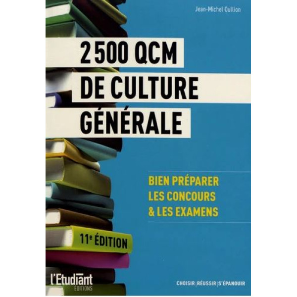 2500 QCM de culture générale 