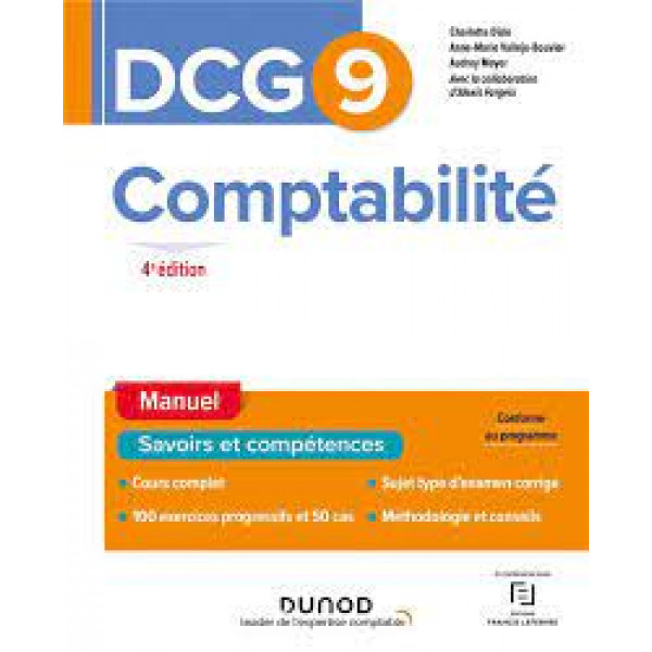Comptabilité Manuel 4éd-DCG 9 Campus LMD